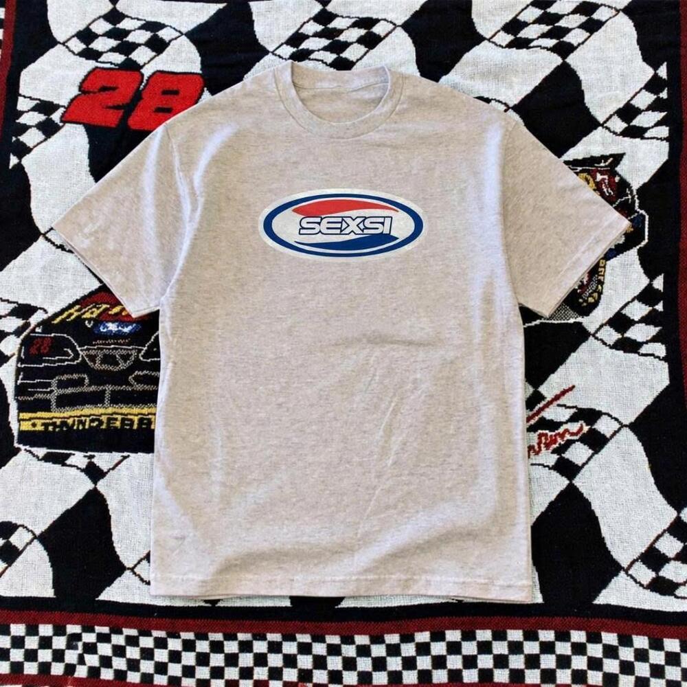 Grey Style Pepsi Sexsi Cotton T-Shirt